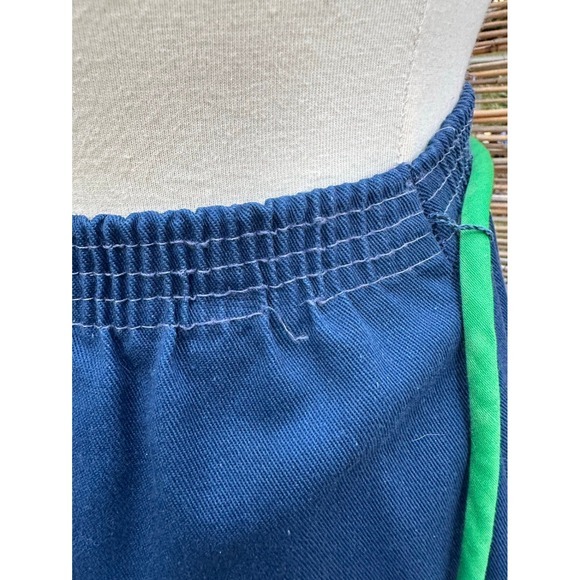 Vintage 1970s Grasshopper Appliqué Two Piece‎ Set Tee & Skirt Green Blue Novelty - Picture 9 of 12